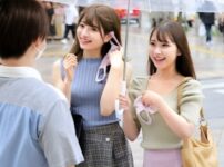 エロ動画情報 俺の宝箱 | 【俺のエロ動画】【素人ナンパ】「気持ちいいですか？」女子大生2人が童貞男子をナンパして3Pで中出し！【俺の宝箱】